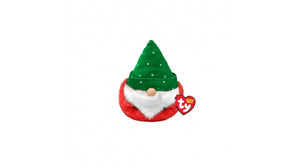 TY Ty Teeny Puffies Weihnachtswichtel, grüner Hut, 10 cm
