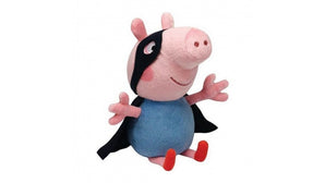 TY Beanie Buddy Peppa Pig Superheld George Plüschtier 23 cm