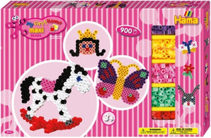 HAMA 8713 - Bügelperlen Maxi - Gigantische Geschenkpackung pink