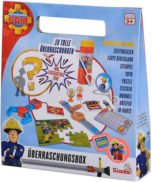 Simba 109251084 - Feuerwehrmann Sam Überraschungsbox - 10-tlg.