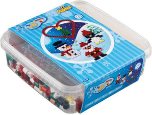 Hama 8749 - Bügelperlen Maxi, Dose mit ca. 600 Perlen
