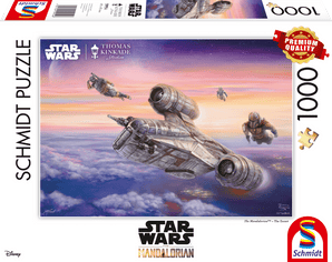 Lucas Film, The Mandalorian, The Escort - 1000 Teile Puzzle