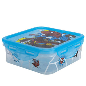 Spiderman Luftdichter Behälter - Brotdose Kinder Lunchbox Quadratische Sandwichbox