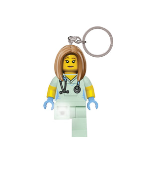 LEGO Classic - Krankenschwester Schlüsselanhänger mit Taschenlampe