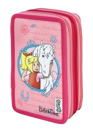 Bibi & Tina - Tripledecker, gefülltes Schüleretui