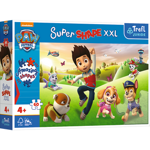 Paw Patrol - Junior Super Shape XXL Puzzle 60 Teile