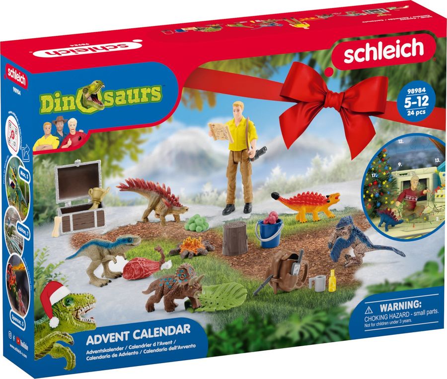 Schleich 98984 - Adventskalender Dinosaurs 2023