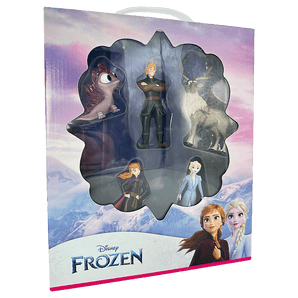 Bullyland 13414 - WD 10 Jahre Diseny Frozen Spielfiguren Geschenkset 2