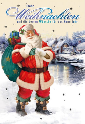 Weihnachtskarten - 100 Stück - 6 Motive