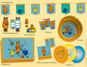 DIE MAUS - Partyset