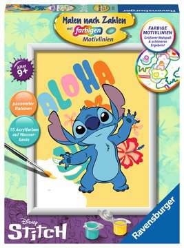 Disney Stitch - Malen nach Zahlen