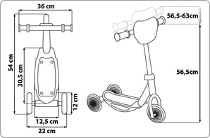 Frozen 3-Rad-Baby-Scooter