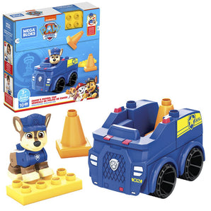 Mattel HDJ33 - Mega Blocks - Junior Builders - Paw Patrol - Chase Polizeiauto