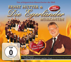 Ernst Hutter & die Egerländer Musikanten - Das Feuer brennt weiter - Deluxe Edition CD+DVD