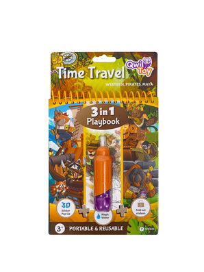 Qwi Toy 3 in 1 Spielbuch - Zeitreise