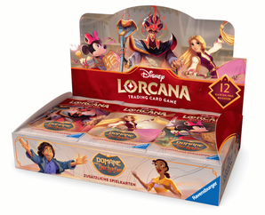 Disney Lorcana: Set 8 - Dömäne von Dschafar - Display mit 24 Booster Packs (Deutsch) - Trading Cards