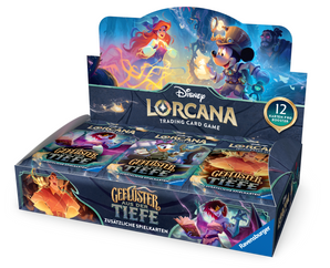 Disney Lorcana: Set 10 - Geflüster aus der Tiefe - Display mit 24 Booster Packs (Deutsch) - Trading Cards