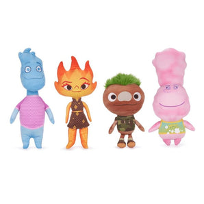 Disney Elemental - Plüschfiguren - 4 Stück im Sortiment - ca. 35 cm
