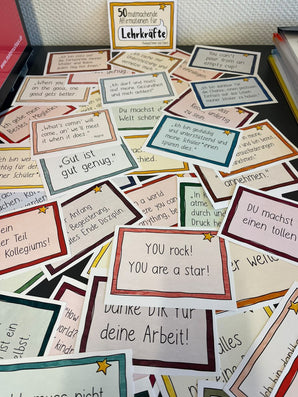 GRATIS: 50+ mutmachende Affirmationen für Lehrkräfte / Lehrer*innen Mutmacher