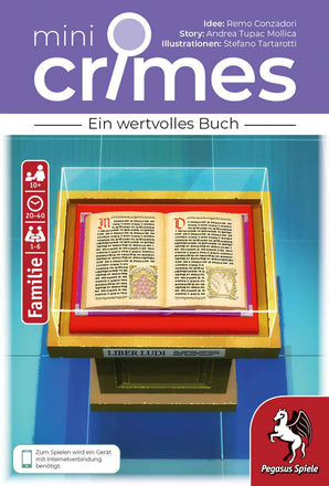 MiniCrimes – Ein wertvolles Buch – Familienspiel