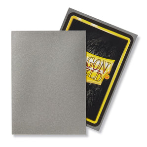 Dragon Shield Kartenhüllen Matte – Silver (100)