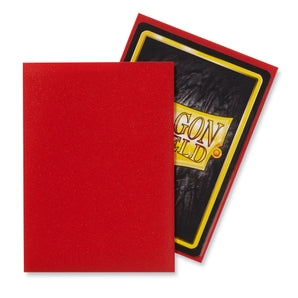 Dragon Shield Kartenhüllen 63 x 88mm Matte Sleeves Crimson (100)