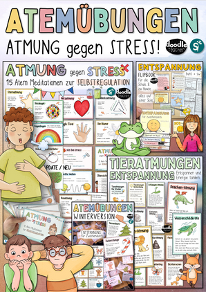 ATMUNG / Atemübungen gegen Stress - PAKET Entspannung