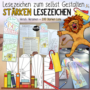 Meine Stärken – Lesezeichen zum Selbstgestalten (PDF)