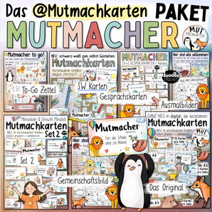 @Mutmachkarten - SPARPAKET (Mutmacher, Poster, Karten & mehr)