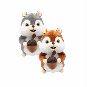 Eichhörnchen Kuscheltier 21 cm Plüschtier weiches Stofftier