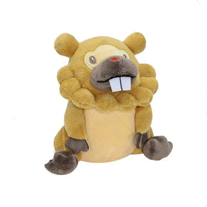 Bidiza Pokemon Kuscheltier - 13 cm Plüschtier weiches Stofftier Bidoof