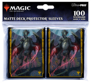 Magic the Gathering Karten Hüllen: Streets of New Capenna featuring Ziatora, the Incinerator (100)
