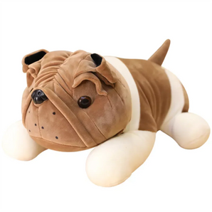 Bulldogge Kuscheltier - 25cm süßes weiches Plüschtier Hund Bulldog