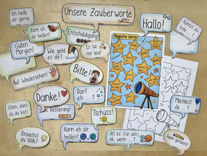 Magische Worte ⭐️ / Unsere Zauberwörter / Zauberworte - PAKET Soziales Miteinander