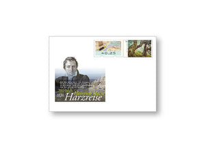 Gedenkbriefumschlag "200 Jahre Heinrich Heine Harzreise"