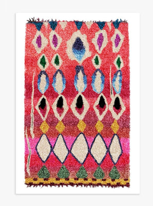 Kunstdruck Berber Rosa, No.1