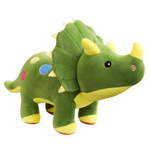 Dinosaurier Triceratops Kuscheltier - 40 cm Plüschtier süßes Stofftier